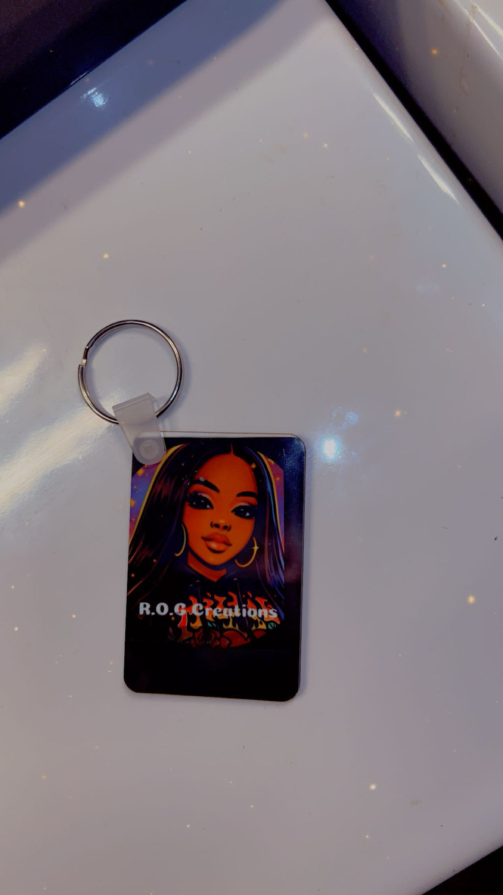Customized keychain and pen