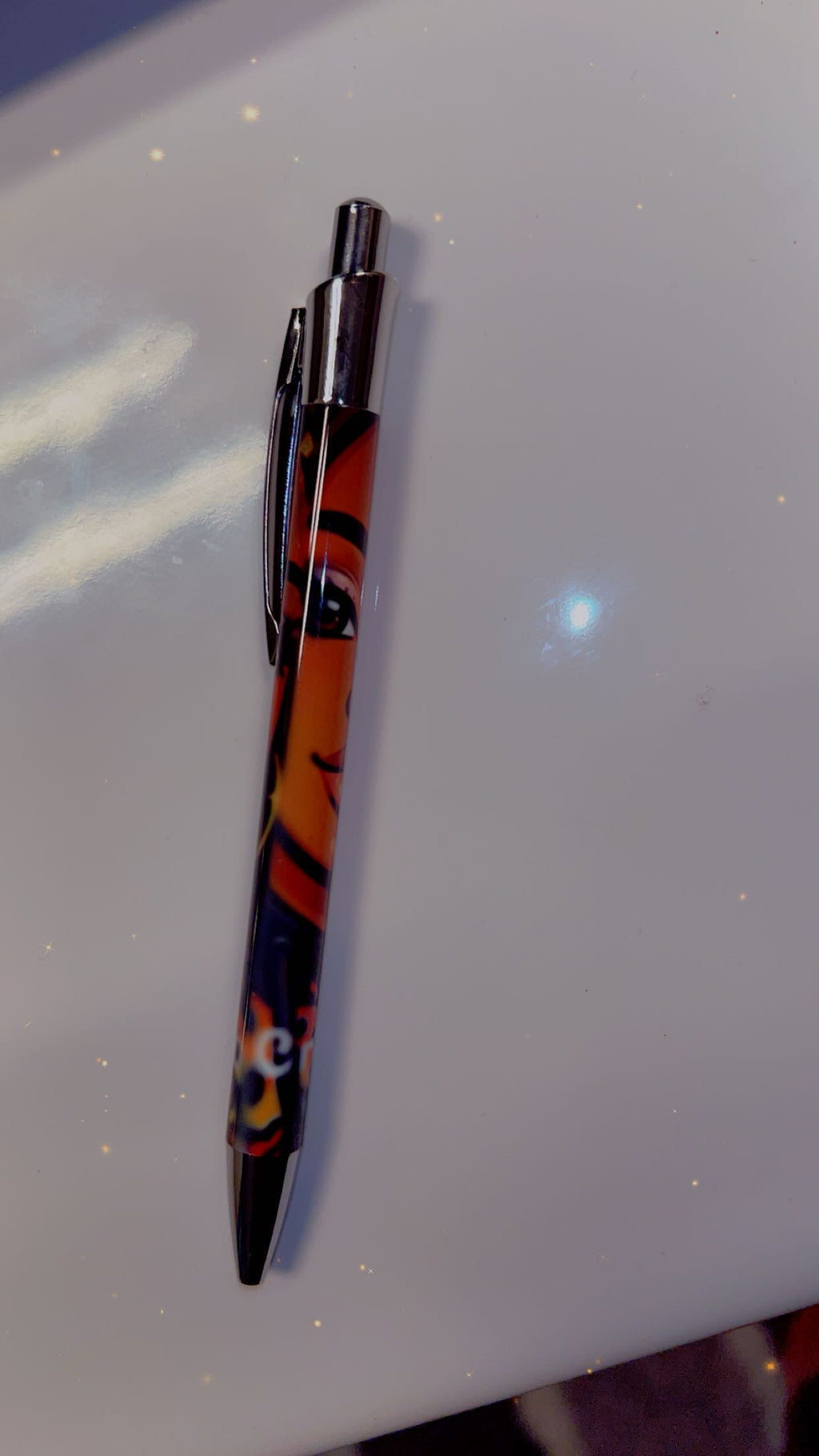Customized keychain and pen