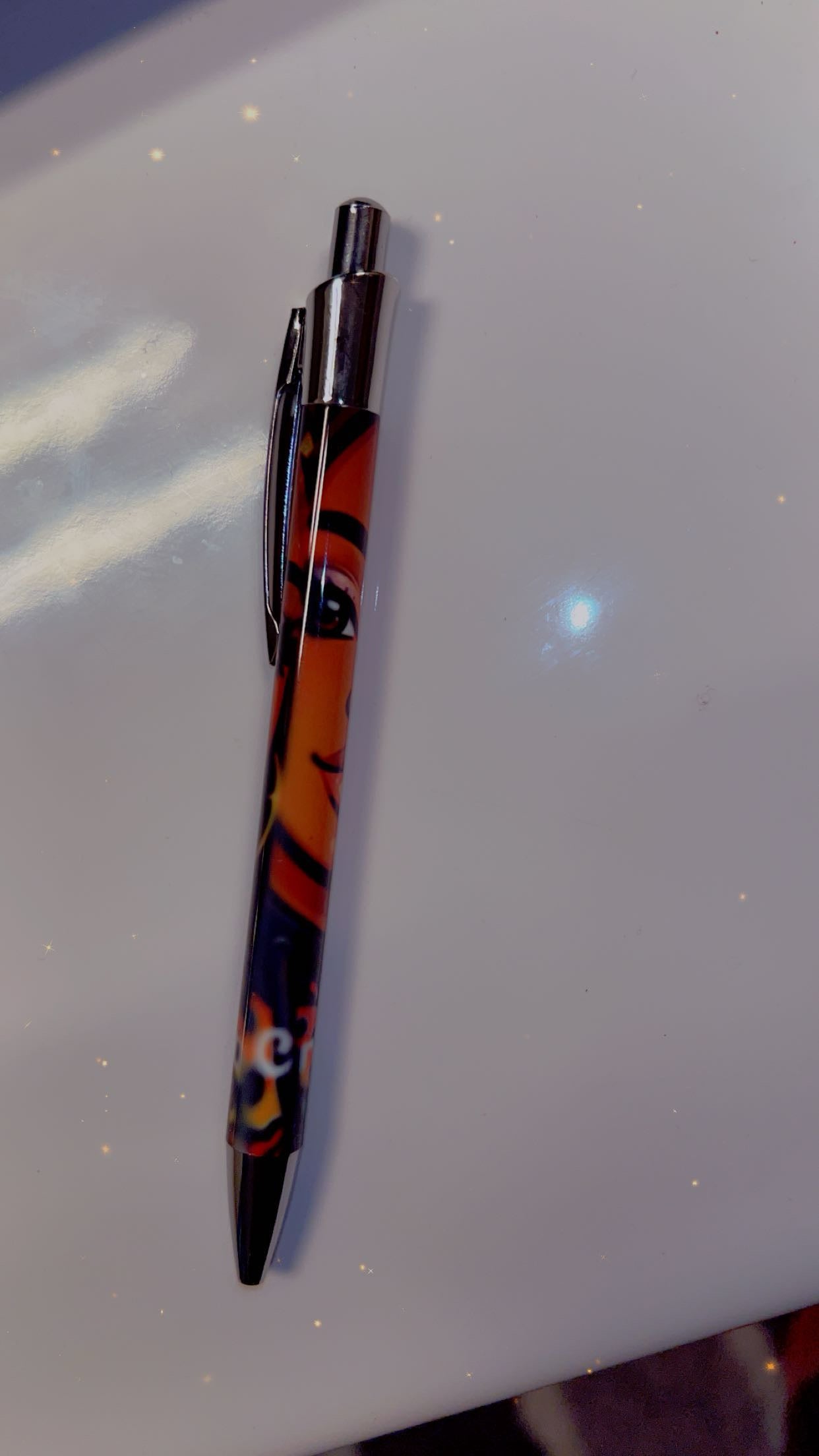 Customized keychain and pen