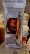 Customized keychain and pen