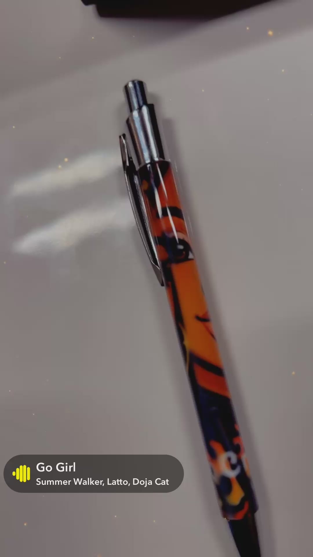 Customized keychain and pen
