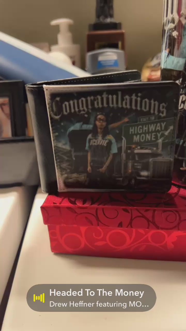Customized tumbler and wallet