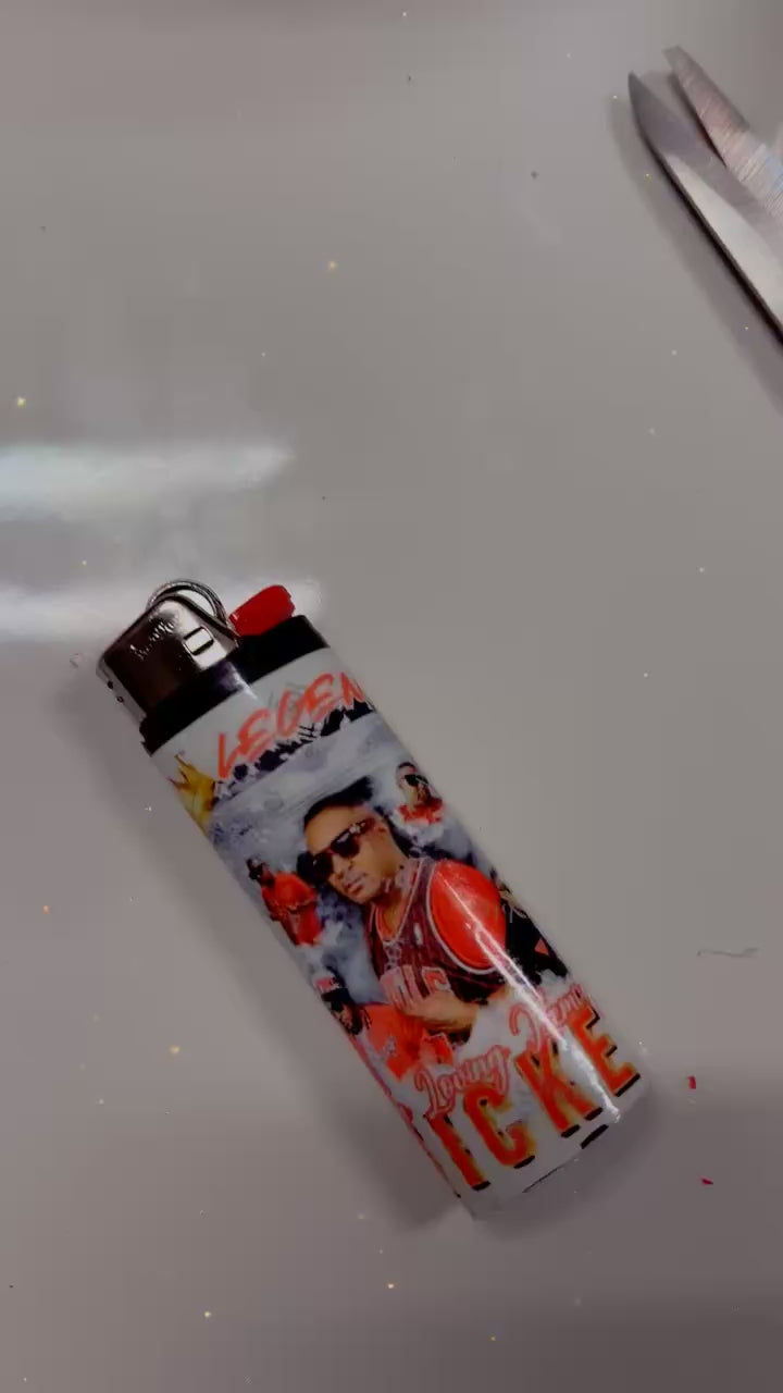 Customized bic lighters sets … quantity of 5